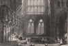 Glasgow Cathedral. Lanarkshire. Scotland. ALLOM 1838 old antique print picture