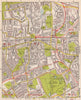 W LONDON. Ealing Park Royal West Acton Town Gunnersbury Park. BACON 1959 map
