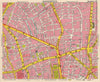 LONDON EC1 EC2 N1 Shoreditch Hoxton Old Street Clerkenwell. BACON 1963 map