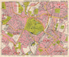SE LONDON. Sydenham Upper Norwood Crystal Palace Sydenham Penge. BACON 1963 map