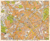 N LONDON. Highgate Crouch End Holloway Finsbury Park Gospel Oak. BACON 1968 map