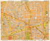 LONDON EC1 EC2 N1 Shoreditch Hoxton Old Street Clerkenwell. BACON 1968 map