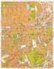 W LONDON. Ealing Park Royal West Acton Town Gunnersbury Park. BACON 1968 map