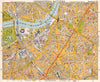 S LONDON. Kennington Battersea Pimlico Brixton Lambeth Clapham. BACON 1968 map