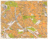 S LONDON. Streatham/Vale Norbury Tooting Bec West Norwood. BACON 1968 old map