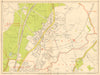 LOUGHTON Debden Buckhurst Hill Chigwell Woodford Green. GEOGRAPHERS A-Z 1948 map