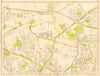 HAYES HILLINGDON Southall Greenford Northolt . GEOGRAPHERS' A-Z 1948 old map