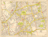 LONDON EAST END Tower Hamlets Newham Stratford West Ham GEOGRAPHERS A-Z 1948 map