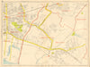 SOUTH HORNCHURCH Rainham Dagenham Elm Park. GEOGRAPHERS' A-Z 1948 old map