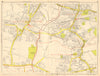 HAYES HOUNSLOW SOUTHALL Harlington Cranford Heston. GEOGRAPHERS' A-Z 1948 map