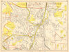 ORPINGTON Bromley Pett's Wood St Mary Cray. GEOGRAPHERS' A-Z 1948 old map