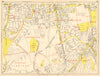 PURLEY WALLINGTON Carshalton Coulsdon Croydon Airport. GEOGRAPHERS' A-Z 1948 map
