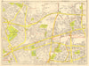ILFORD Dagenham Romford Barkingside Chadwell Heath. GEOGRAPHERS' A-Z 1959 map