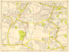 HAYES HOUNSLOW SOUTHALL Harlington Cranford Heston. GEOGRAPHERS' A-Z 1959 map