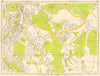 SOUTH CROYDON Sanderstead Selsdon Kenley Purley. GEOGRAPHERS' A-Z 1959 old map