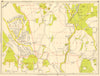 NEW ADDINGTON Biggin Hill Holwood Park Farnborough. GEOGRAPHERS' A-Z 1959 map