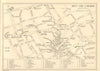 LONDON West End Cinemas. News Cinemas (square). GEOGRAPHERS' A-Z 1959 old map