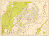 LOUGHTON Debden Buckhurst Hill Chigwell Woodford Green. GEOGRAPHERS A-Z 1964 map