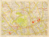 Marylebone Islington St John's Wood Bloomsbury Camden. GEOGRAPHERS' A-Z 1964 map
