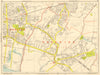 SOUTH HORNCHURCH Rainham Dagenham Elm Park. GEOGRAPHERS' A-Z 1964 old map