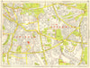 LEWISHAM Catford Eltham Blackheath Kidbrooke Ladywell. GEOGRAPHERS' A-Z 1964 map