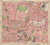LIVERPOOL. Edgehill Kensington Gardens Royal Liverpool Uni Hospital 1928 map