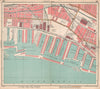 LIVERPOOL. Kirkdale Brocklebank/Canada/Huskisson/Sandon Docks 1928 old map