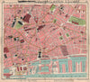 LIVERPOOL CENTRE. Queen's Dock Wapping Dock Salthouse Dock 1928 old map