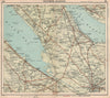 WIRRAL Chester Flint Deeside Ellesmere Port Sunlight Garston 1928 old map