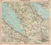 WIRRAL Chester Flint Deeside Ellesmere Port Sunlight Garston 1928 old map
