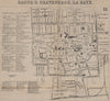 THE HAGUE DEN HAAG 'S-GRAVENHAGE LA HAYE. Town plan. City map. BRADSHAW 1895