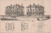 Detached & semi-detached villas design, Great Yarmouth; J.S. Dodd. Norfolk 1867