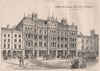 Offices and Shops. Lord Street. Liverpool; H.H. Vale Architect, Liverpool 1867