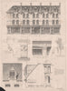 Design for five Shops, New Road, Shepherds Bush; Alfred Ware, Architect 1867