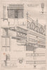 Shop fronts at Pimlico; Walford & Donkin, Architects. London 1867 old print