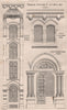 Warehouse, Southwark St.; Mr. E. Bates Architect Details. London 1867 print