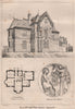 Villa in Victoria Park, Sheffield; Hadfield & Son, Architects. Yorkshire 1868