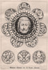 Carved panels by S. Moyr Smith. Decorative 1868 old antique print picture
