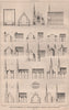Developments of nonconformist church architecture No. 1. Churches 1868 print