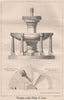 Fountain at the Abbey of Sayn. Rhineland-Palatinate 1868 old antique print
