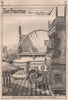 Art Furniture; Walford and Donkin, Architects . Decorative 1868 old print