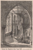 Staircase for Manchester New Town Hall; Alfred Waterhouse, Architect 1869