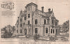 Elm Ridge near Darlington; Mr. G.G. Hoskins. Architect. Durham 1869 old print