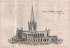 Chester Cathedral restored; G.G. Scott, Architect. Cheshire 1869 old print