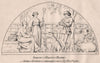Lunette Gaiety Theatre. Lyric Poetry designed by N.S. Marks. London 1869 print
