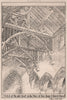 Sketch of the old roof on the nave of Bere Regis Church, Dorset 1869 print