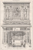 Carved and inlaid stone chimney-piece. Owen W. Davis Invi. Decorative 1869