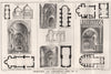 Churches for congregations, No. V. Class II, plans without columns 1869 print