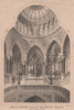 Staircase, proposed New Town Hall, Bradford. Lockwood & Mawson. Yorkshire 1869