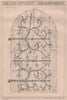 Lincoln Cathedral, door on west side of north choir transept 1869 old print